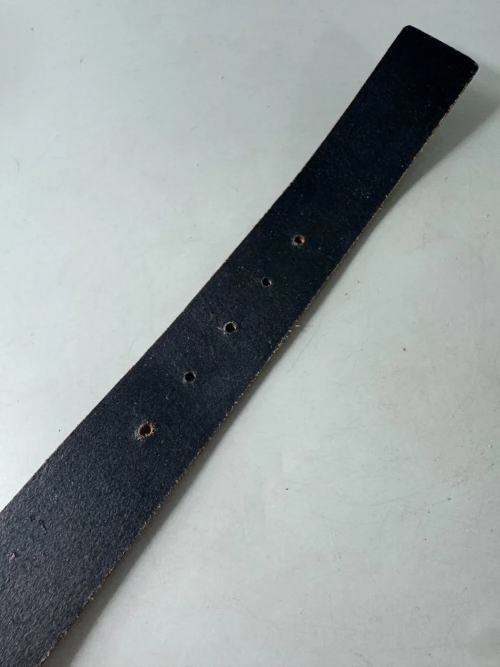 LUCKY BRAND Black Leather Embroidered Tribal Boho Women's Belt, Size M